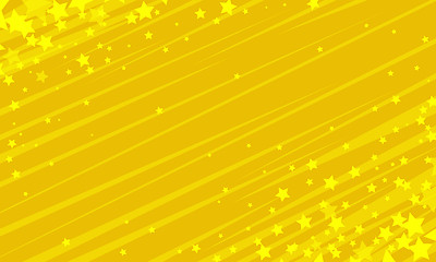 Image showing orange stars background