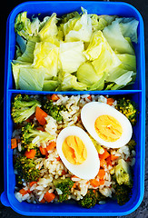 Image showing food in lunch box