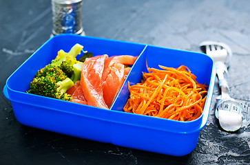 Image showing food in lunch box