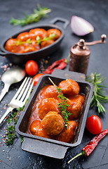 Image showing meat balls