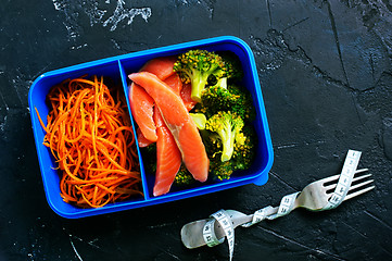 Image showing food in lunch box