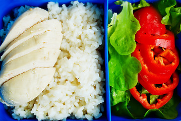 Image showing food in lunch box