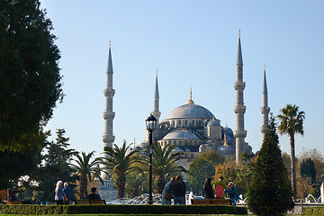 Image showing beautiful view of the Blue Mosque