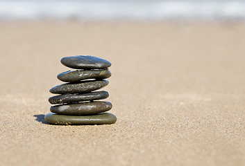 Image showing nice balancing stones