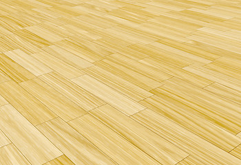 Image showing wood laminate floor