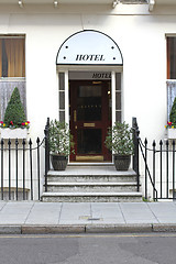 Image showing Hotel Entrance