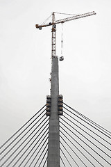 Image showing Pylon Bridge Construction