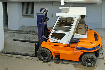 Image showing Forklift Truck
