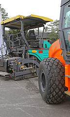 Image showing Asphalt Paver Finisher