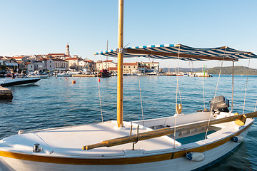 Image showing Mediterranean town of Betina, Island of Murter, Croatia