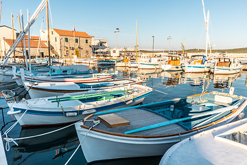 Image showing Mediterranean town of Betina, Island of Murter, Croatia