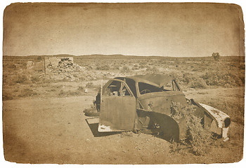 Image showing old car photograph