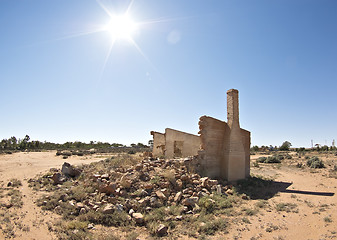 Image showing old ruins in the sun