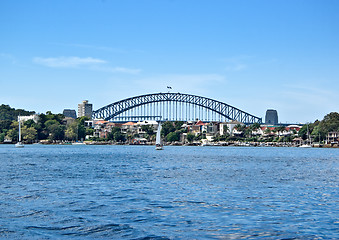 Image showing sydney harbour bridge