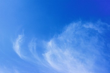 Image showing Cumulus Clouds in Blue Sky