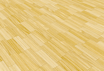 Image showing wood laminate floor