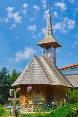 Image showing Wooden Church of Monastery