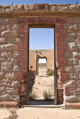 Image showing old ruins doorway
