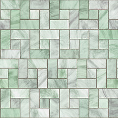 Image showing marble pavers or tiles