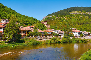 Image showing Houses on the Bank of River