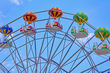 Image showing Ferris Wheel against Sky