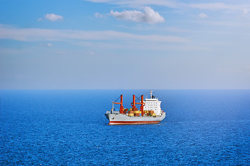 Image showing Ship in the Sea