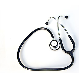 Image showing stethoscope on white