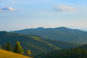 Image showing Carpathians Mountains landscape, Romania