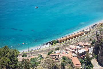Image showing ocean at Sicily Italy
