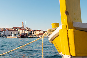 Image showing Mediterranean town of Betina, Island of Murter, Croatia