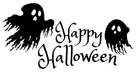 Image showing Happy Halloween sign concept image 1