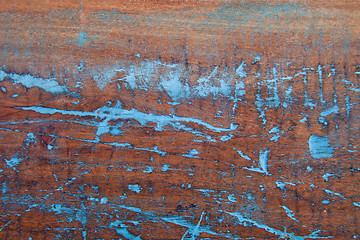 Image showing Wooden grunge wooden painted texture.