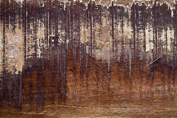 Image showing Wooden grunge wooden painted texture. 