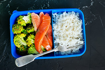 Image showing food in lunch box