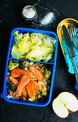 Image showing food in lunch box