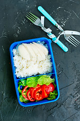 Image showing food in lunch box