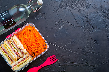 Image showing food in lunch box