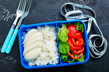 Image showing food in lunch box