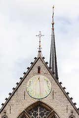 Image showing sundial of the church of Amstersdam