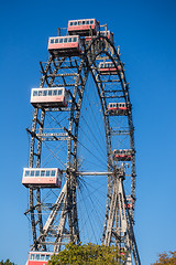 Image showing ferris wheel at Prater Vienna Austria