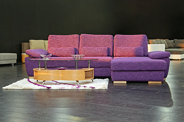 Image showing Purple Sofa