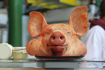 Image showing Big Pig Head