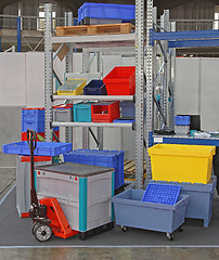 Image showing Boxes and Crates