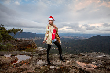 Image showing Boho Christmas in the mountains