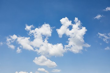 Image showing Clouds in blus ksy