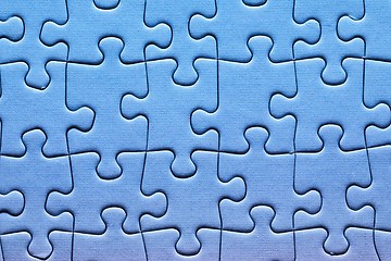 Image showing Jigsaw puzzle background