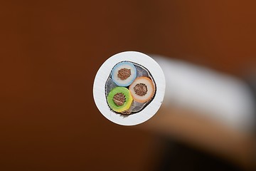 Image showing Power Cord Cross Section