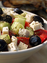 Image showing Greek salad