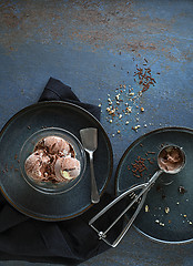 Image showing Ice cream chocolate