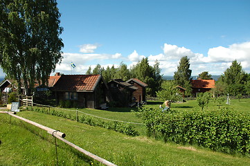 Image showing Summer in Dalarna, Sweden